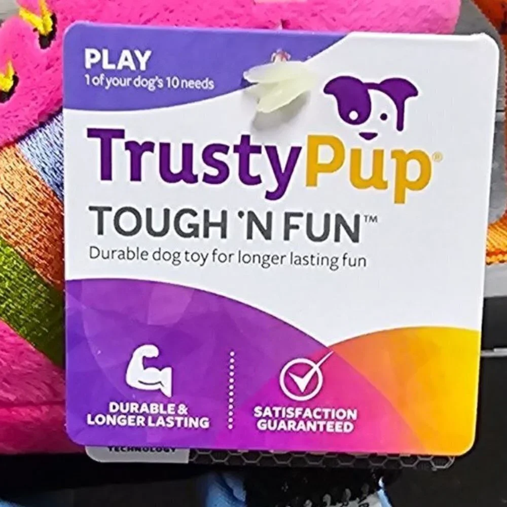 TrustyPup Roller Skate-Retro Madness Dog Toy | Pink